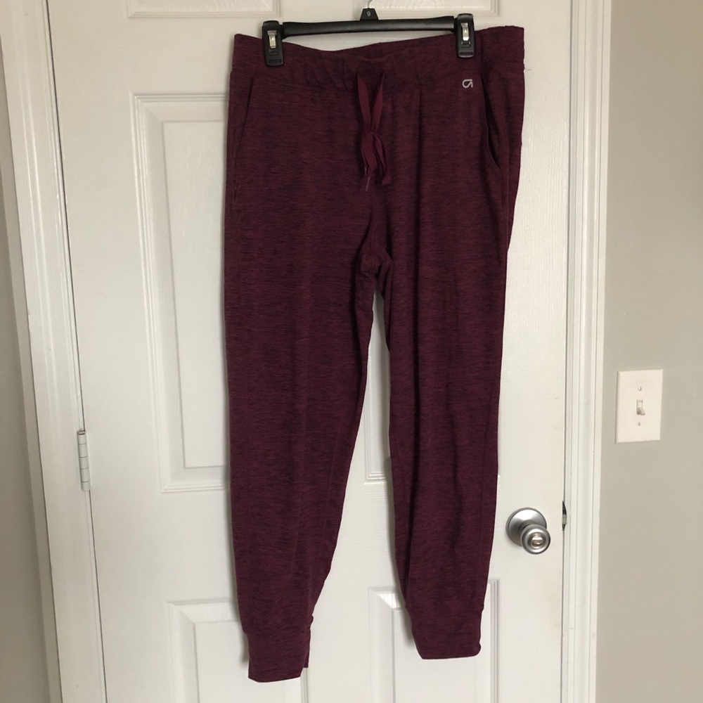 LIKE NEW Size L Gap Breathe Pink/Black Joggers